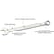 Dynamic Tools 11mm 12 Point Combination Wrench, Contractor Series, Satin D074411 - alternate 2
